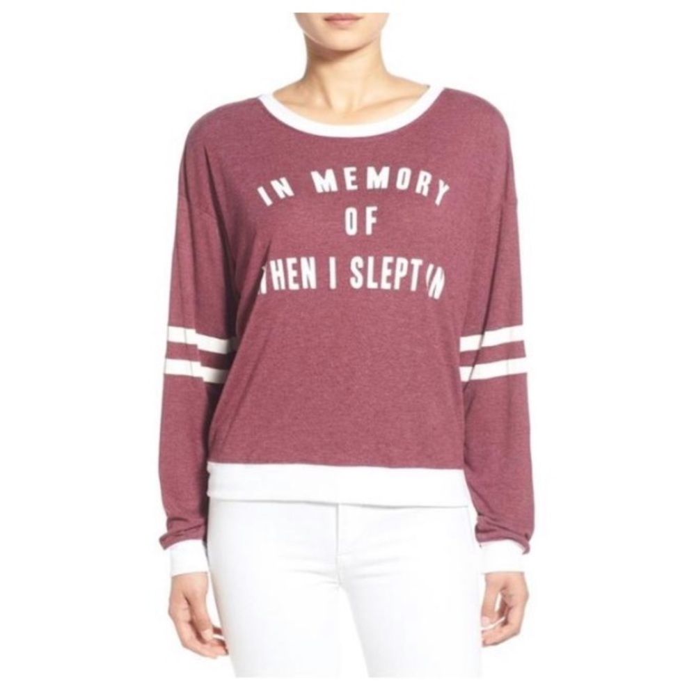 Wild fox ‘IN MEMORY OF WHEN I SLEPT IN’ Sweater